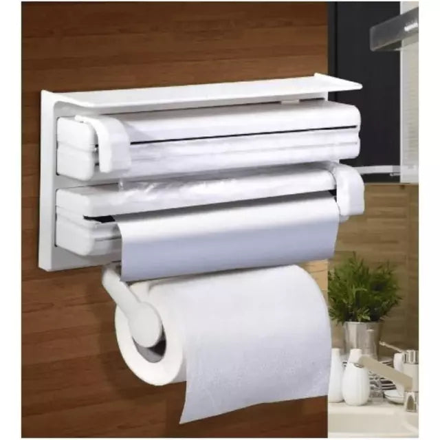 Dispensador de Papel de Cocina 3 en 1