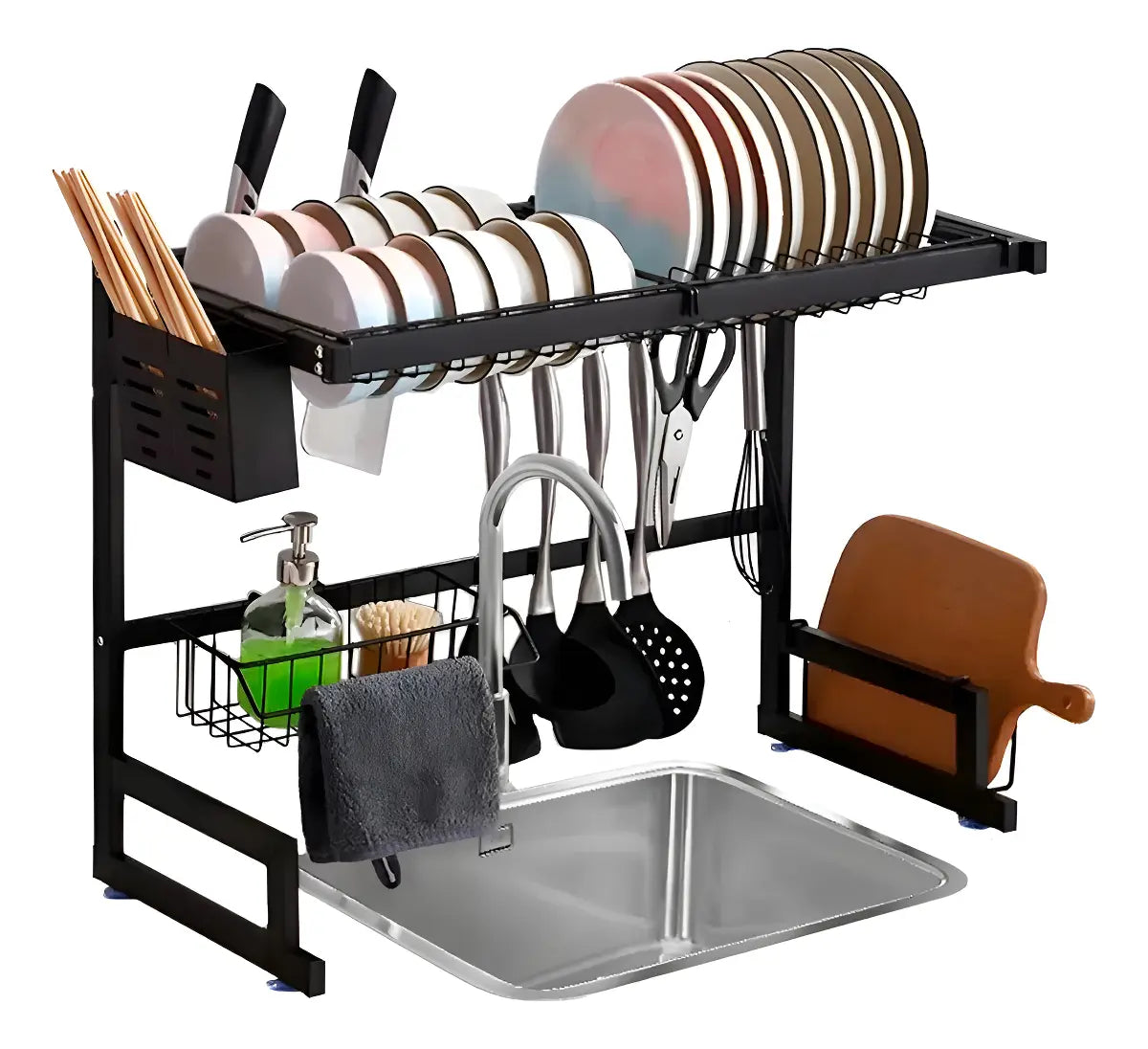 Rack Organizador de Cocina 65 cm