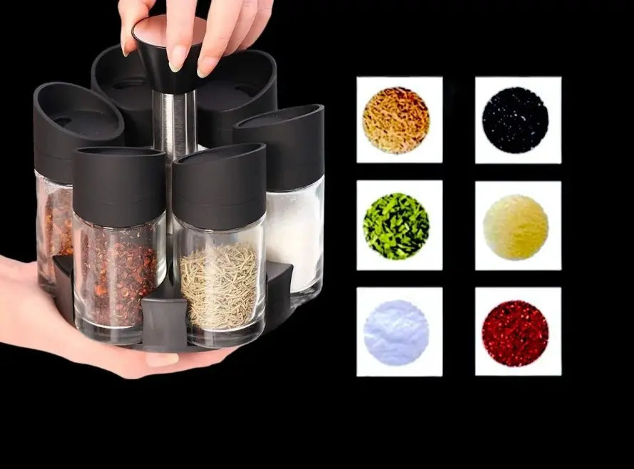 Juego de Especias Giratorios para Cocina