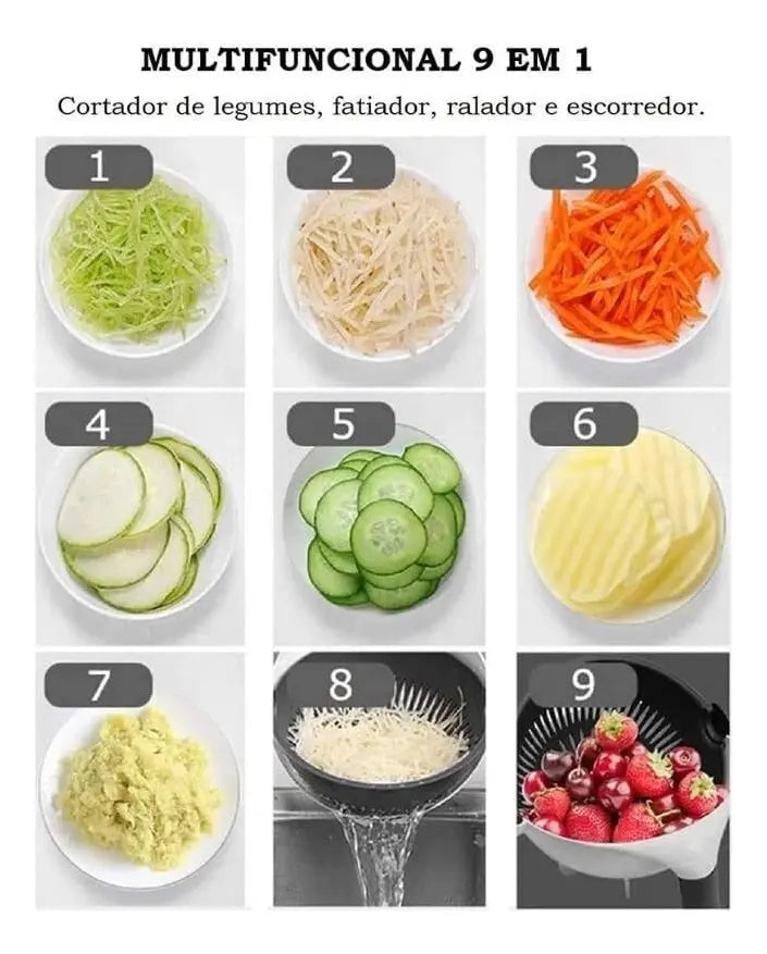Rallador Multifuncional 9 EN 1